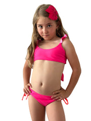 TATI BIKINI IN PINK AND HOT PINK