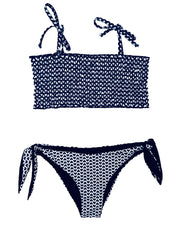 LUCIA BIKINI IN BLACK AND WHITE HEARTS