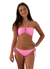 HALTER BIKINI IN PINK