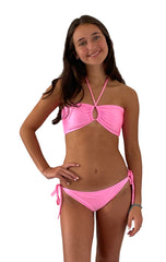 HALTER BIKINI IN PINK