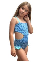 NICOLE MONOKINI BLUE & AQUA