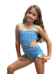 NICOLE MONOKINI BLUE & AQUA