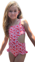 NICOLE MONOKINI IN RED