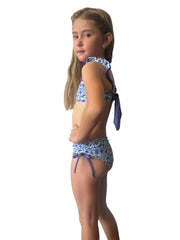 TATI BIKINI FIESTA PATTERN BLUE & WHITE