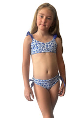 TATI BIKINI FIESTA PATTERN BLUE & WHITE
