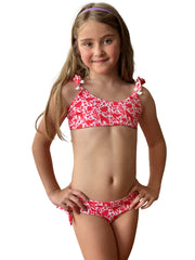 TATI BIKINI FRIDA PATTERN IN RED