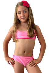 TATI BIKINI IN PINK AND HOT PINK