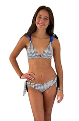 TRIANGLE TATIANA BIKINI HEARTS WITH BLUE
