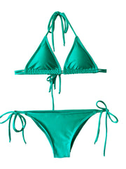 TRIANGLE BIKINI EMERALD GREEN